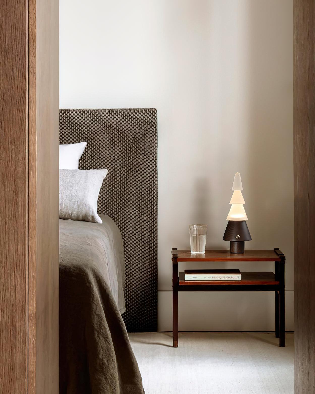 Tree Table Lamp - Built-in Battery Adjustable Night Light