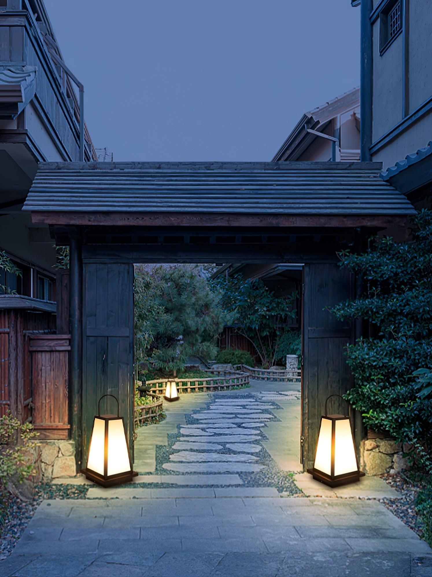Portable Outdoor Lamp - Garden-Ready - Understated Grace