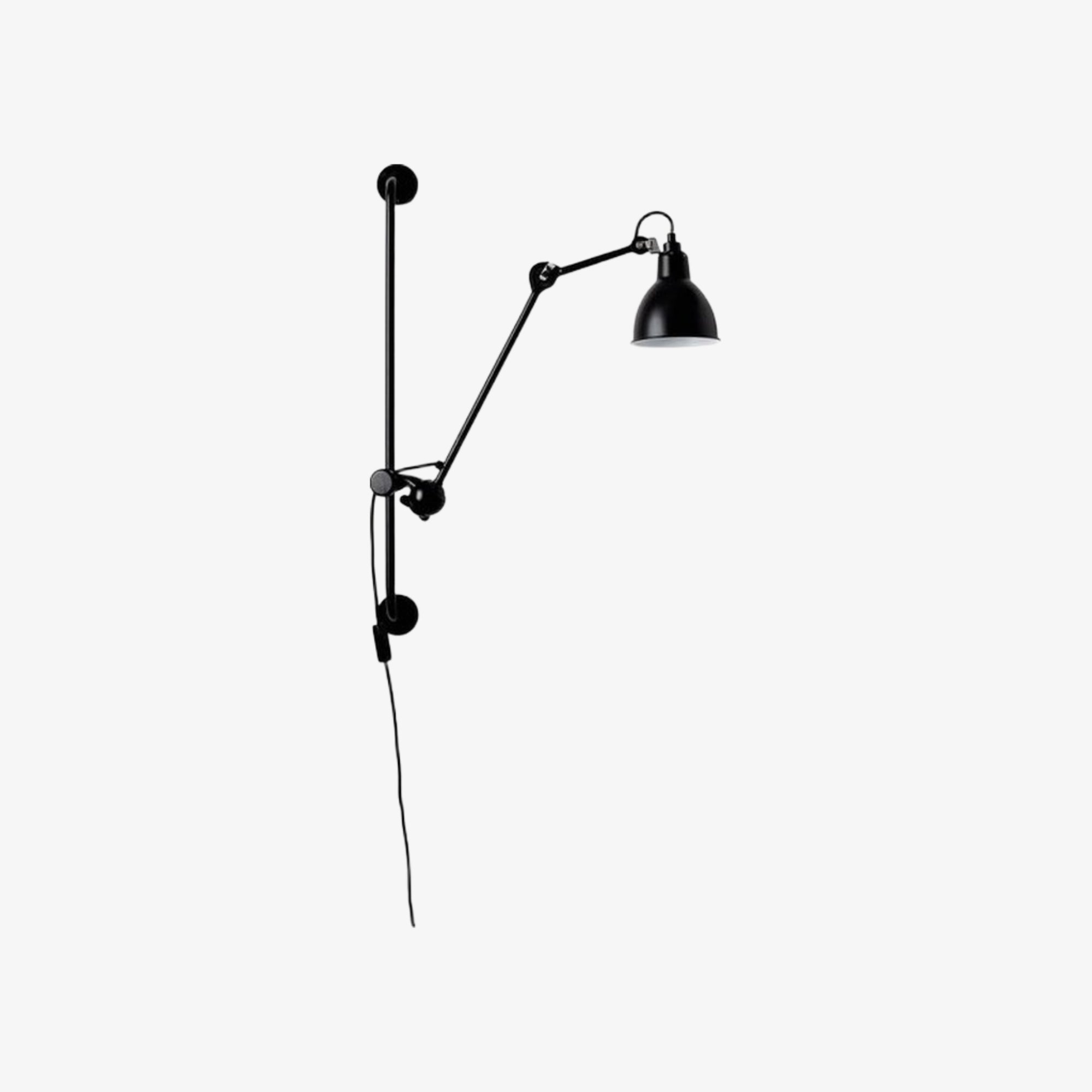 Articula Foldable Swing Arm Wall Light – Functional Wall Lamp with Rotatable Shade for Home N19