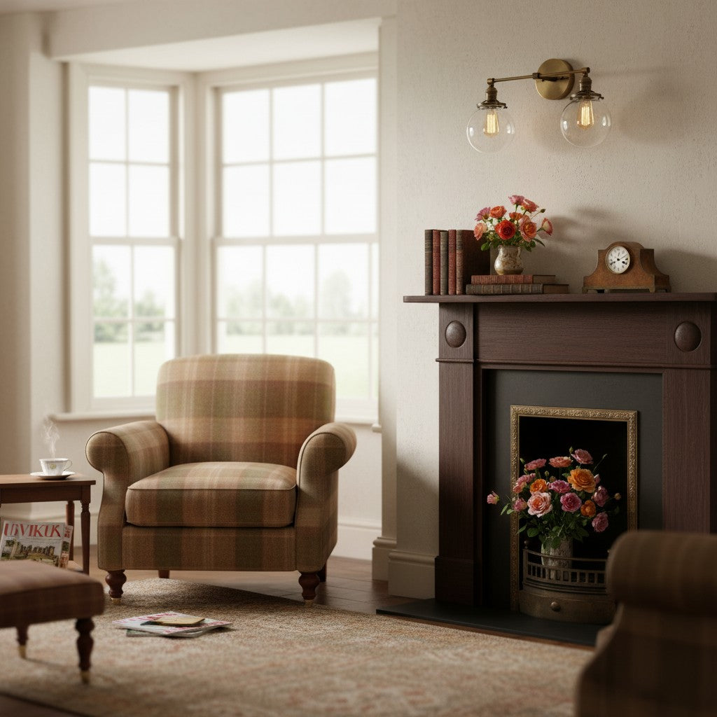 Lumio Globe Glaskugel-Waschtischleuchte – Moderne Badezimmerleuchte mit zwei Lichtern