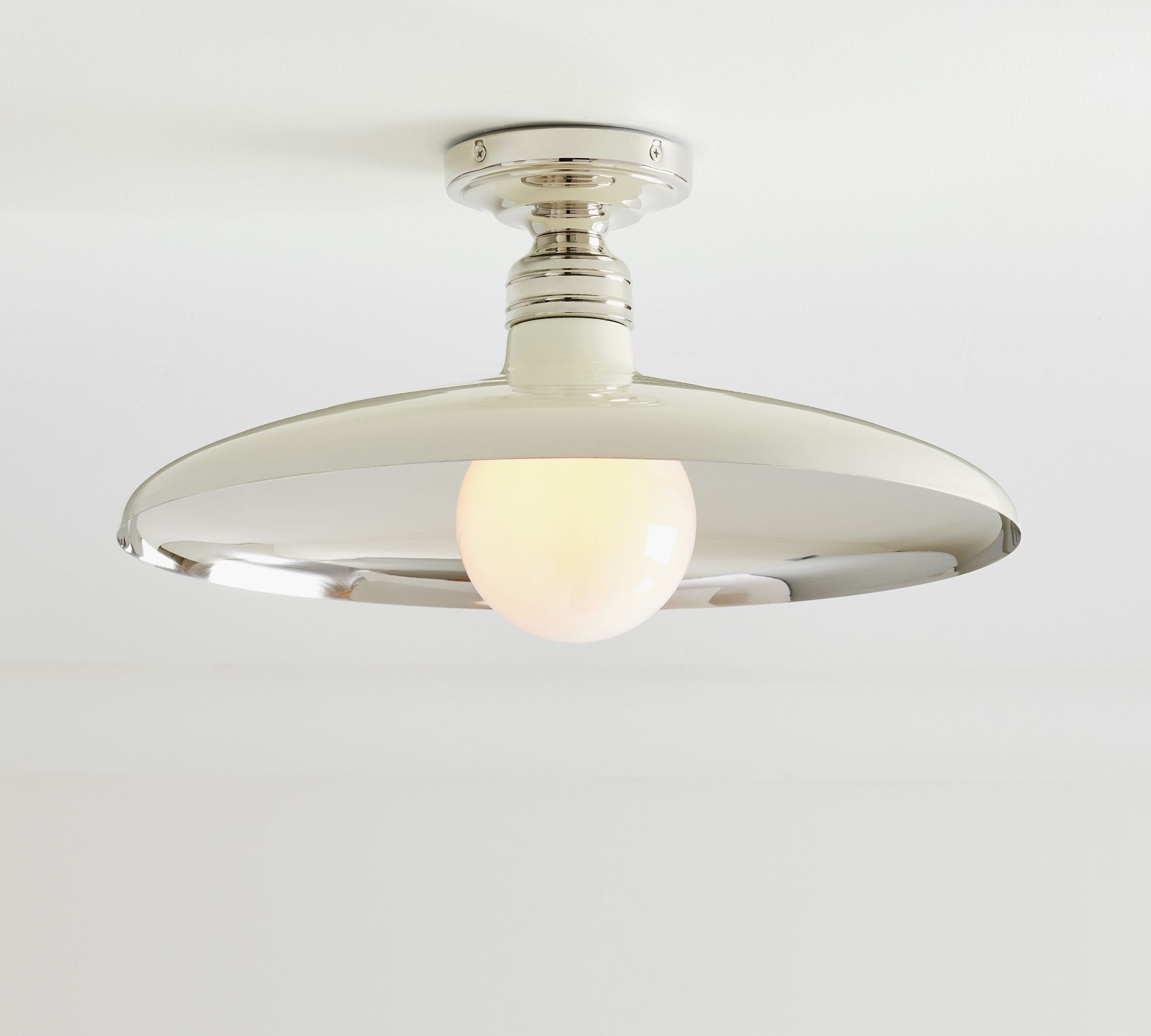 Forvara Rustic Metal Ceiling Light - Black Flush Mount for Entryway