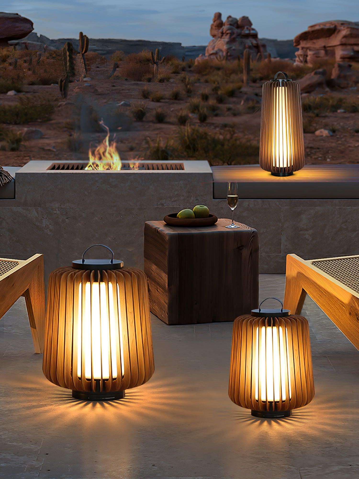 Outdoor Portable Lantern Lamp - Compact Rechargeable Light for Hiking