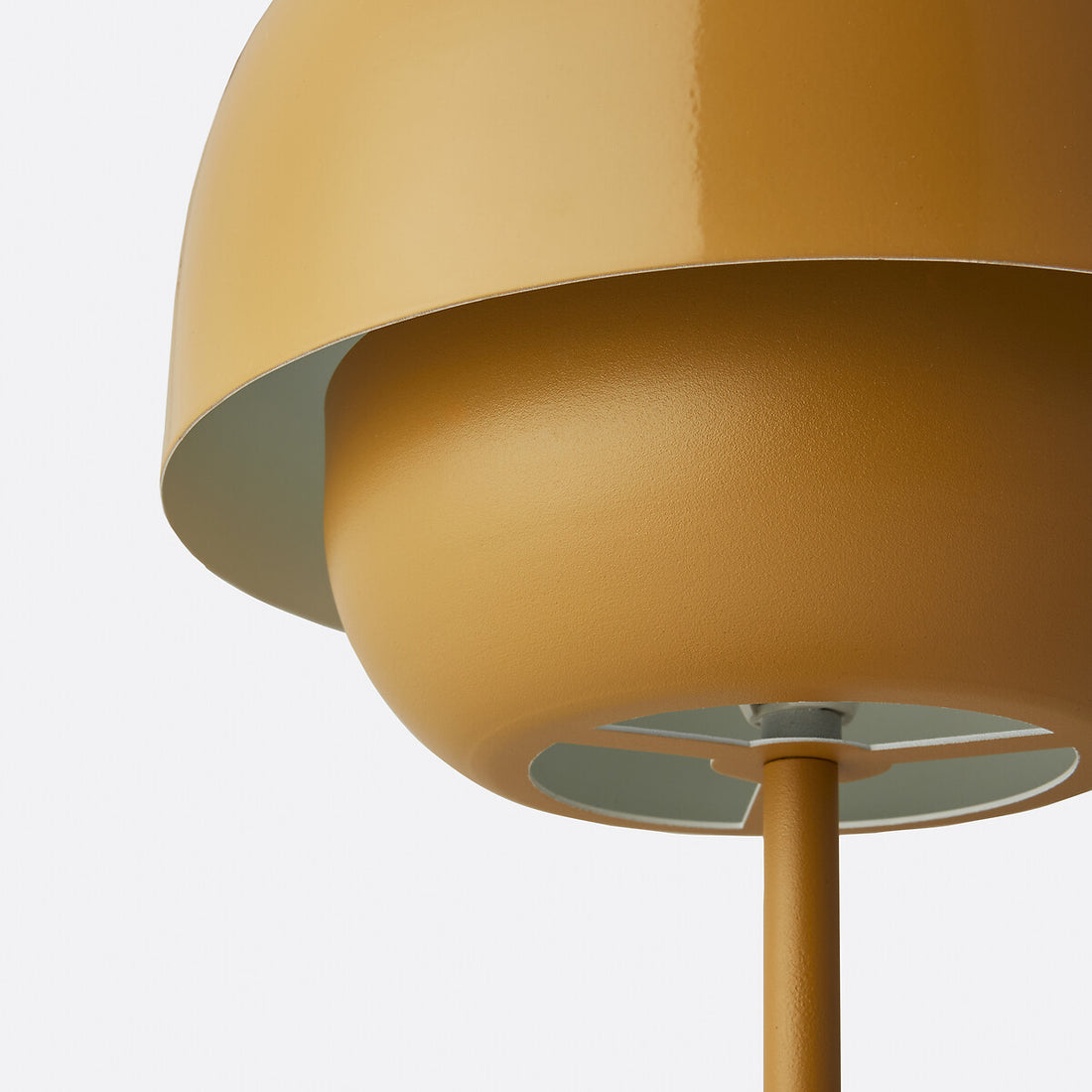 Clinco Contemporary Metal Table Lamp- Retro-Inspired Dome Design