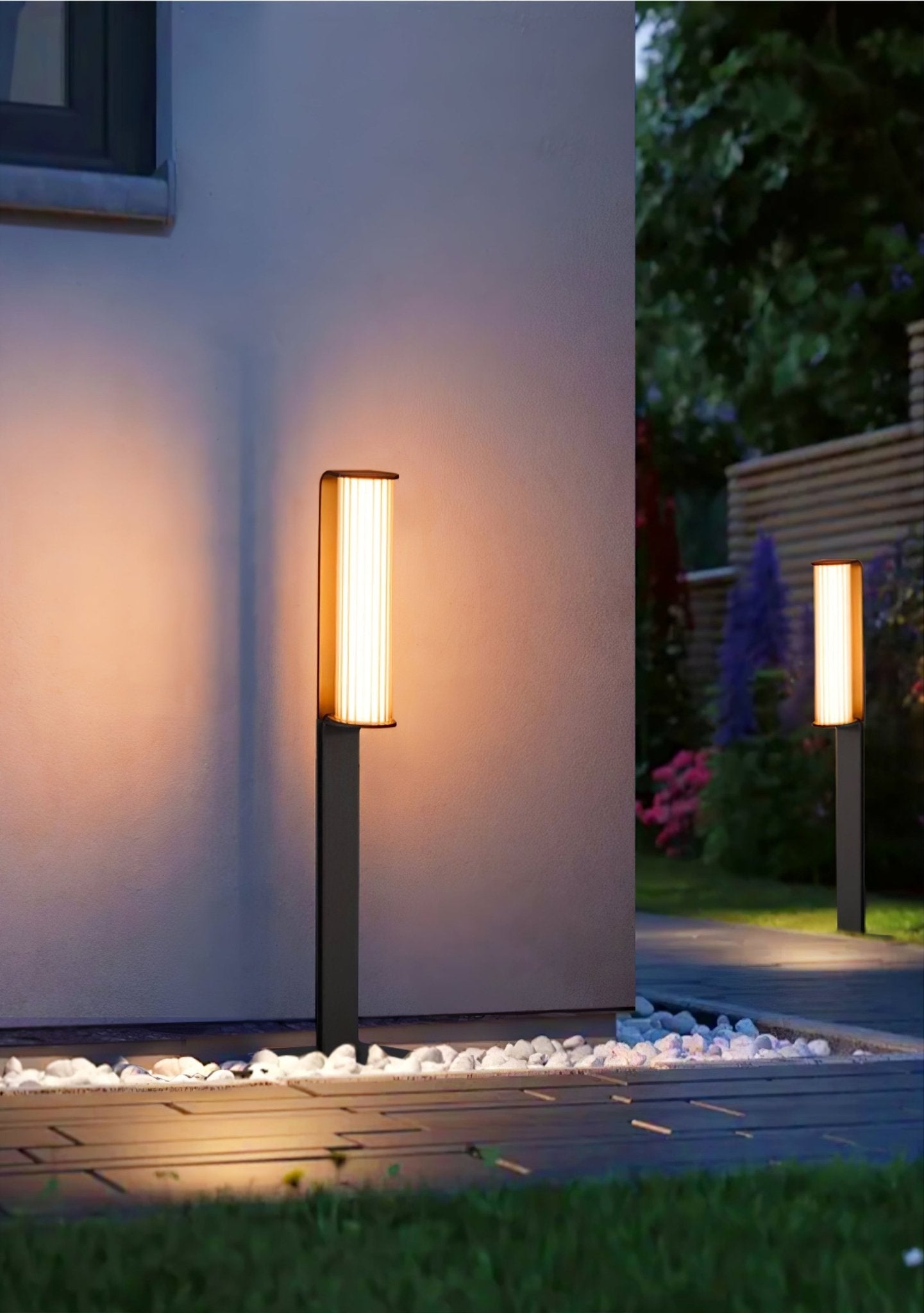 Modern Outdoor Lamp - Outdoor Post Lamp Great for Gardens/Patios