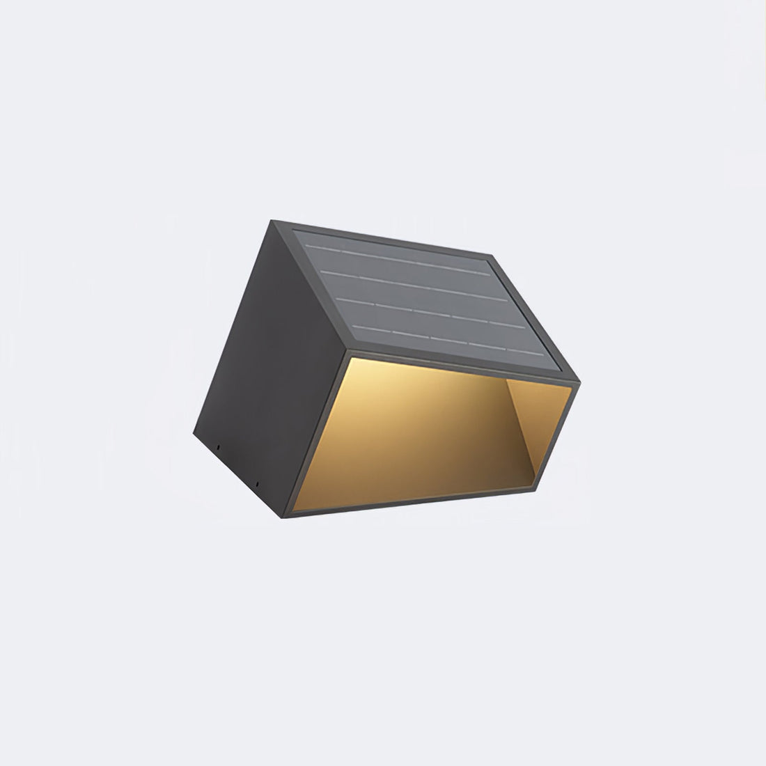 Cube Garden Solar Light - Compact LED Lamp for Patio & Small Gardens