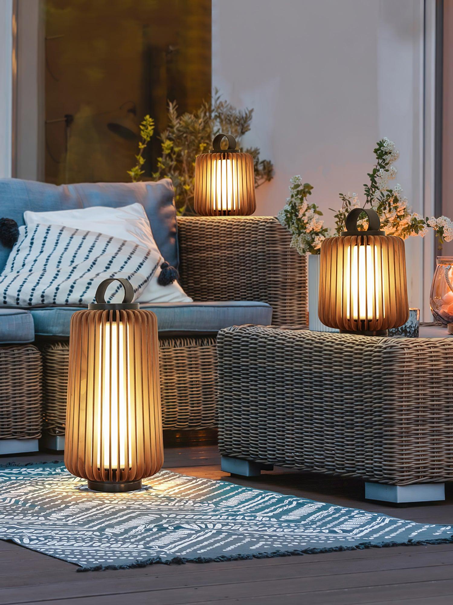 Outdoor Portable Lantern Lamp - Compact Rechargeable Light for Hiking