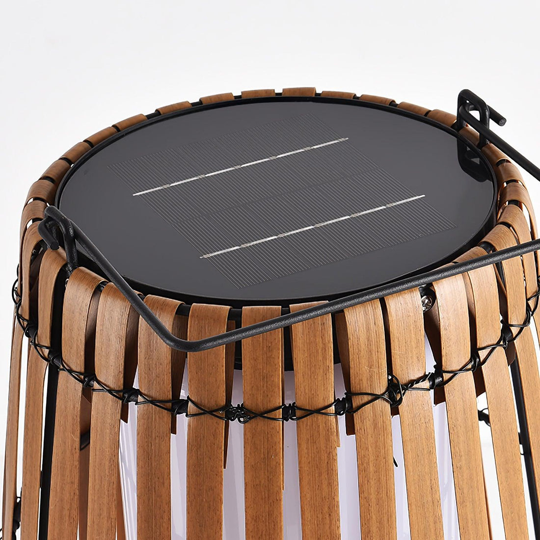 Tropic Braid Outdoor Lamp - Faux-Rattan Metal Waterproof