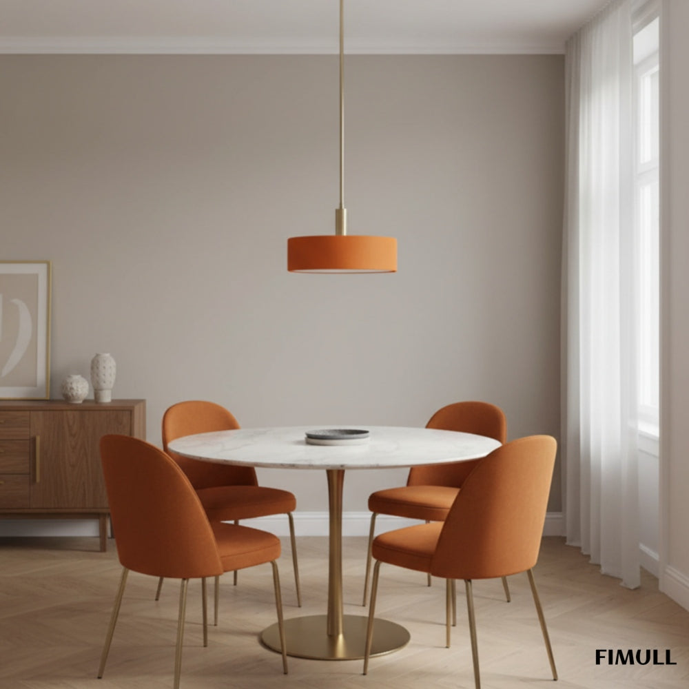 Cerova Modern Ivory Porcelain Pendant Light – Soft Organic Design for Kitchen Island