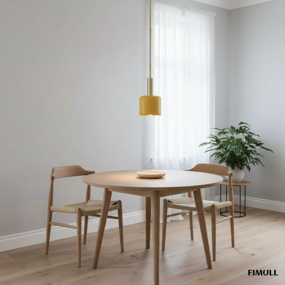Cerova Modern Ivory Porcelain Pendant Light – Soft Organic Design for Kitchen Island