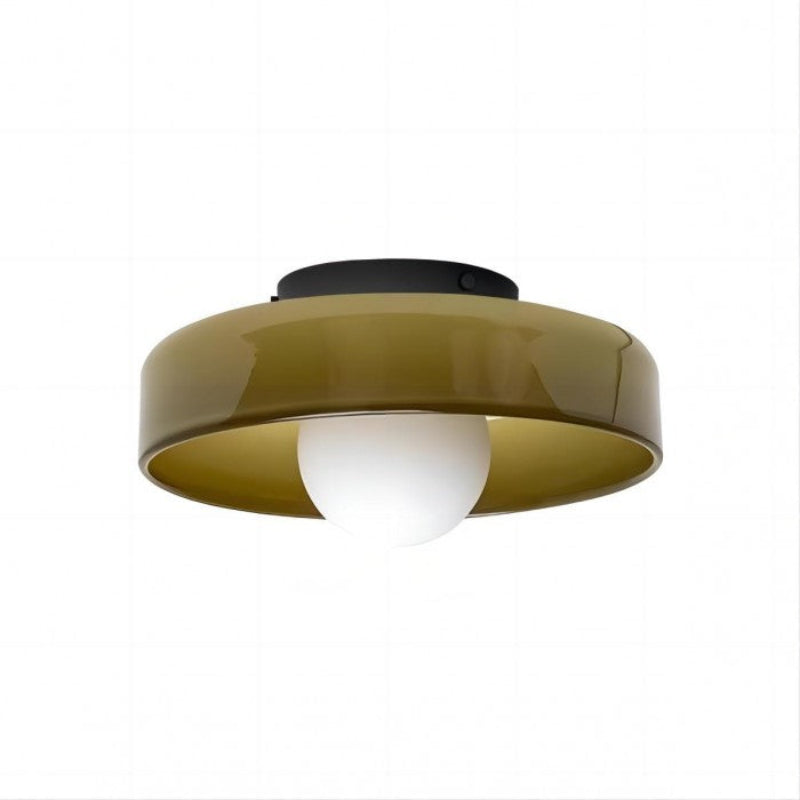 Morandi Disc Glass Wall Lamp Ceiling Lamp