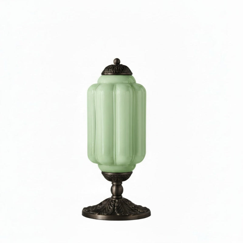Vintage Milk Glass Eloise Table Lamp