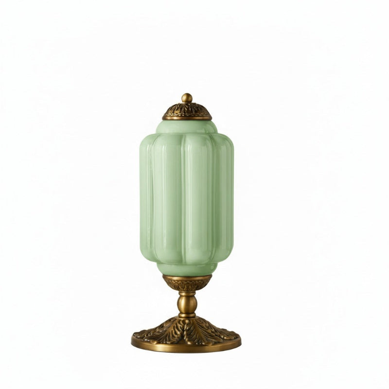 Vintage Milk Glass Eloise Table Lamp