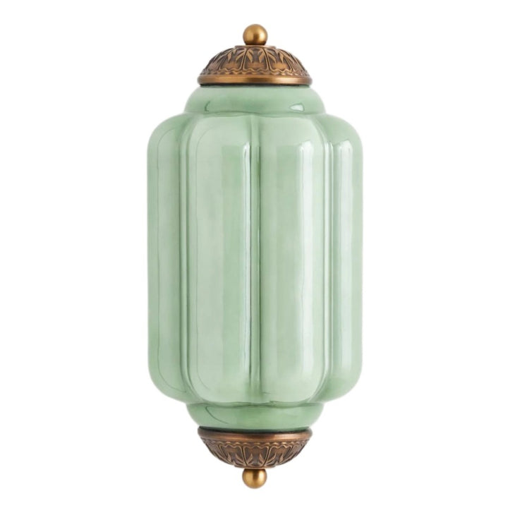 Eloise Flush Mount Sconce - Vintage Milk Glass Light for Bedside