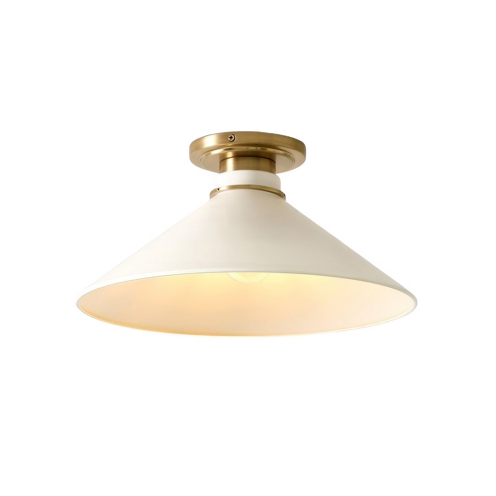 Aurenza Flush Mount – Farmhouse Ceiling Light with Simple Elegant Design