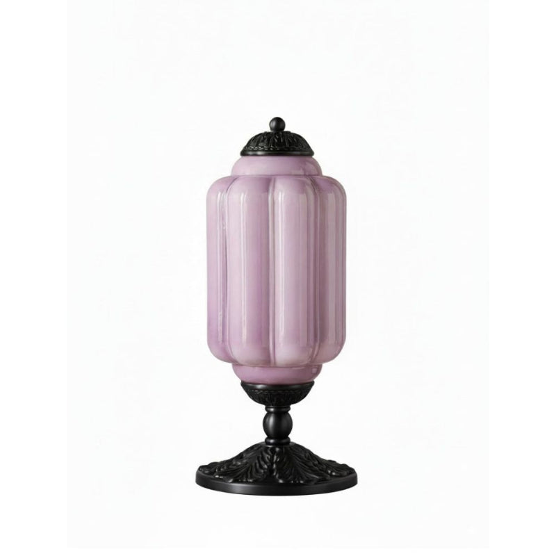 Vintage Milk Glass Eloise Table Lamp