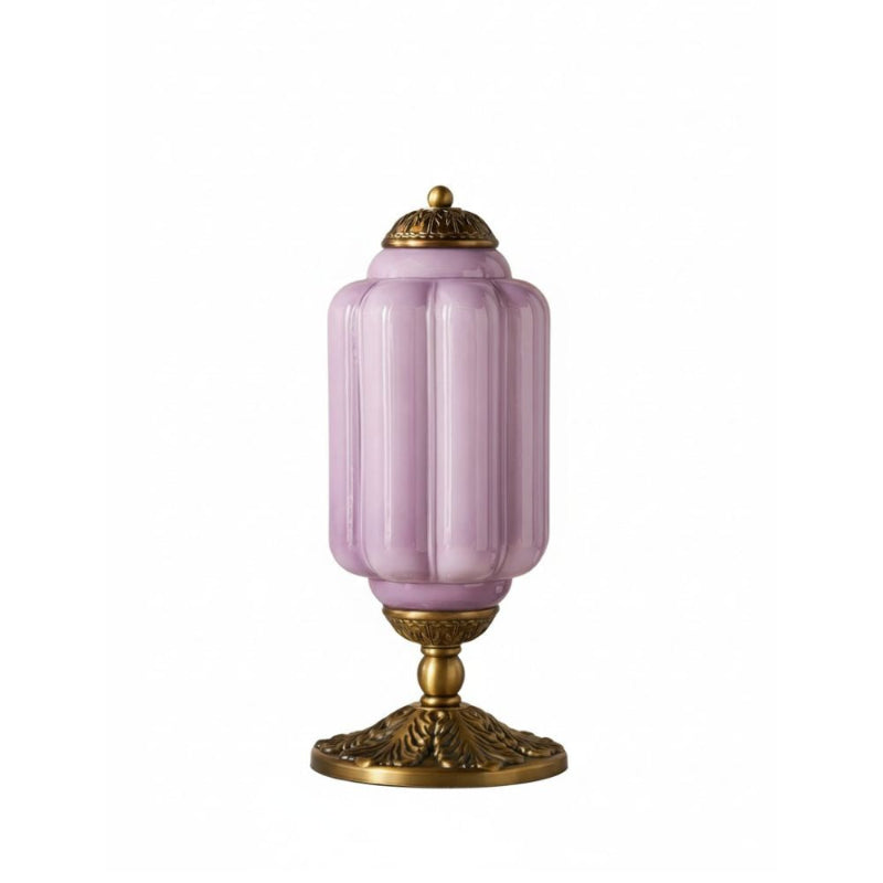 Vintage Milk Glass Eloise Table Lamp