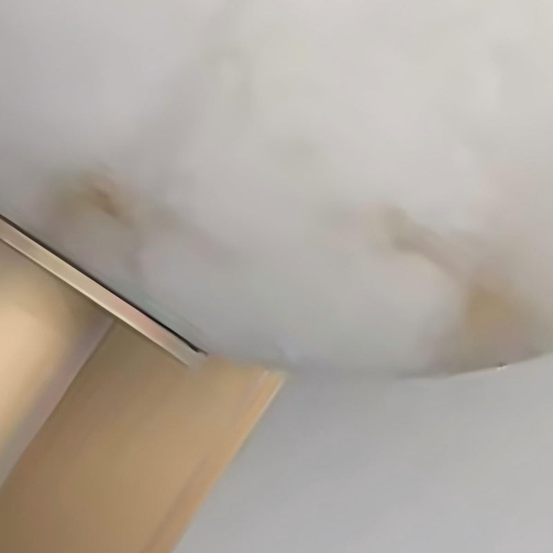 Natural Texture Copper Bowl Shade Wall Lamp