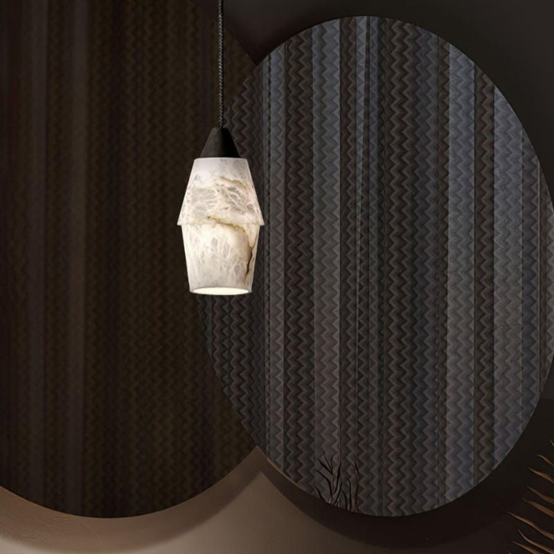 Elegant Marble Texture Pendant Light