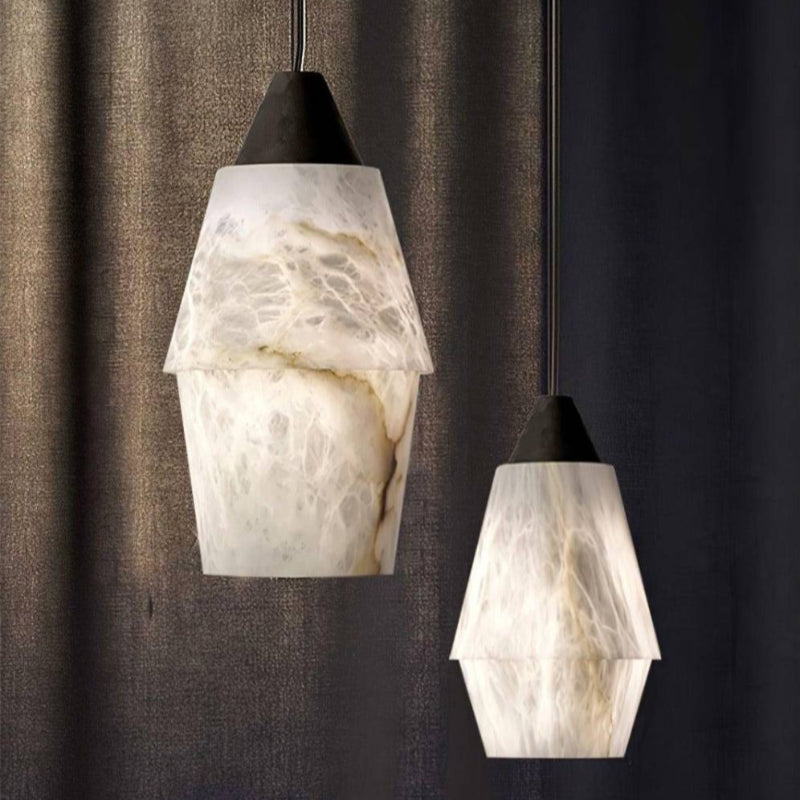 Elegant Marble Texture Pendant Light