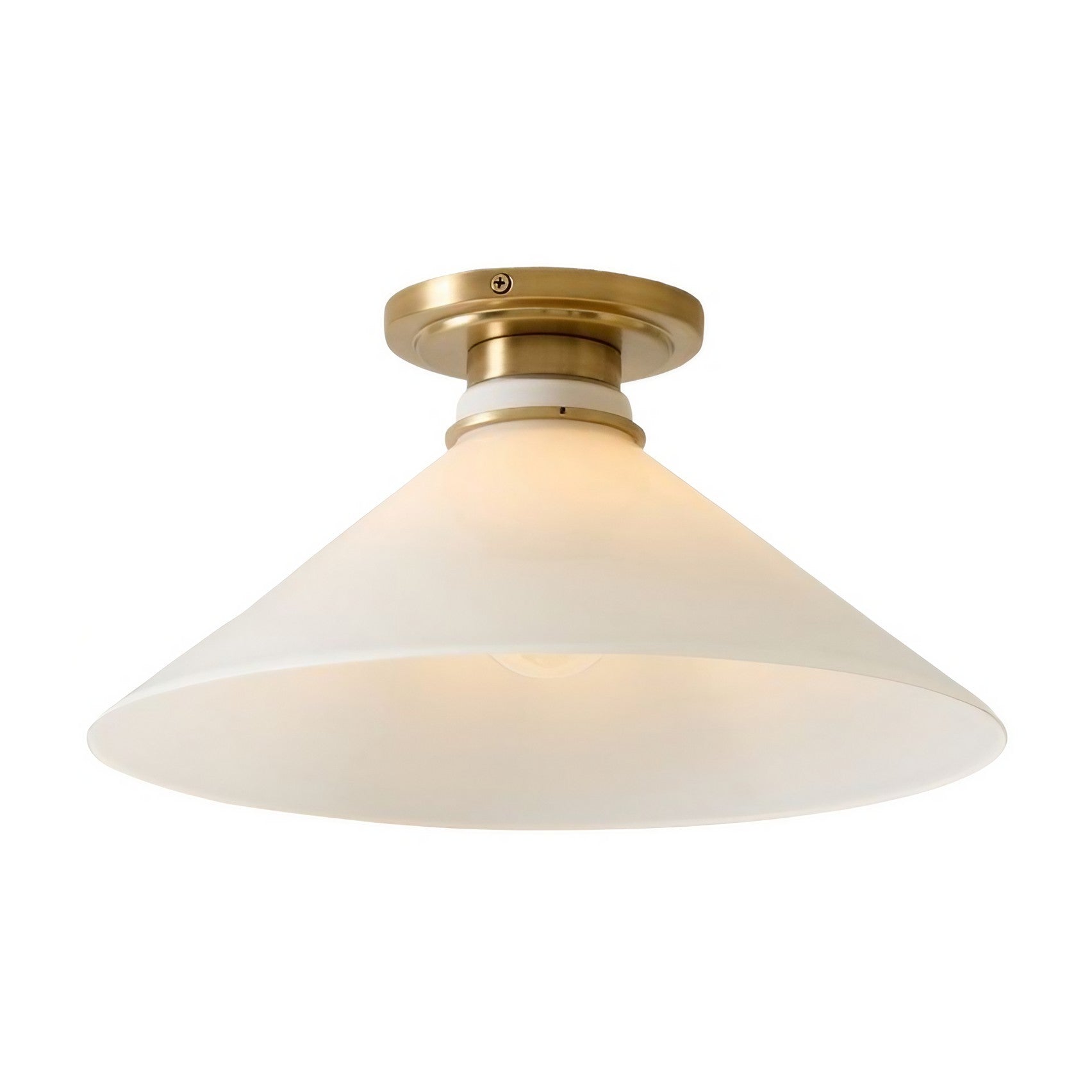 Aurenza Flush Mount – Farmhouse Ceiling Light with Simple Elegant Design