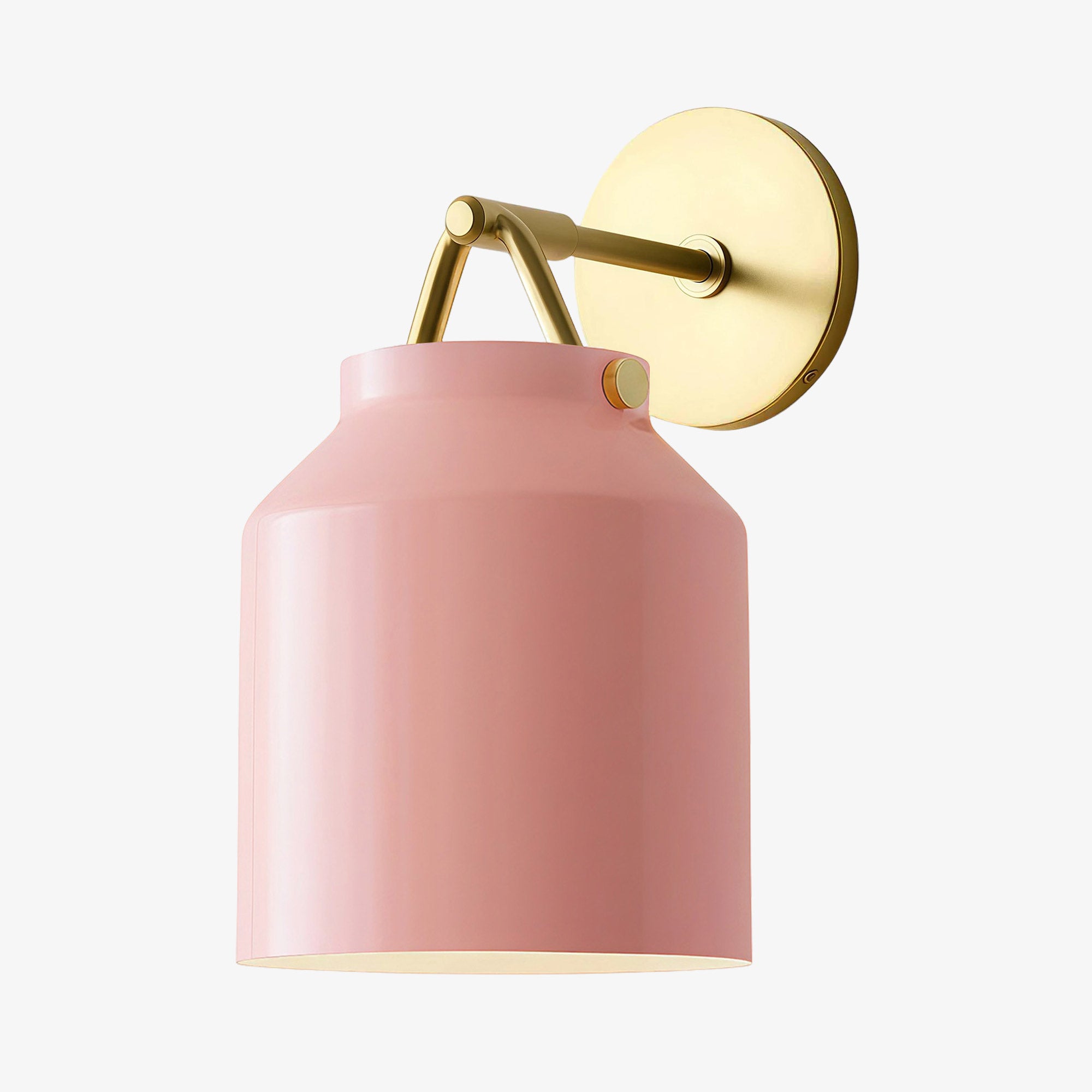 Hanton Wandleuchte aus Messing mit Feuchtraumschutz – Moderne Wandleuchte aus Glas für das Badezimmer