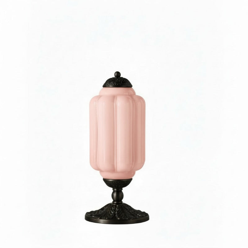 Vintage Milk Glass Eloise Table Lamp