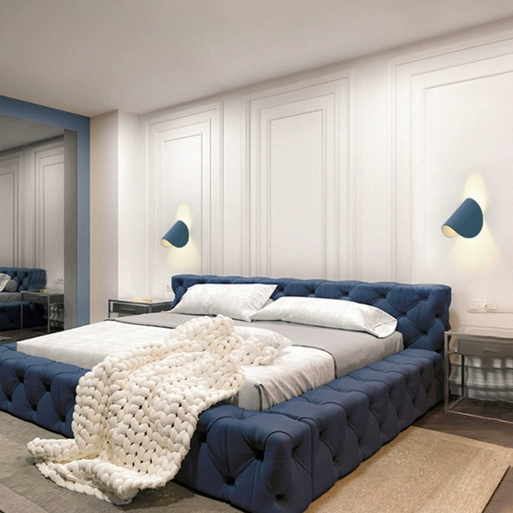 Rotatable Arched Modern Macaron Curve Wall Light