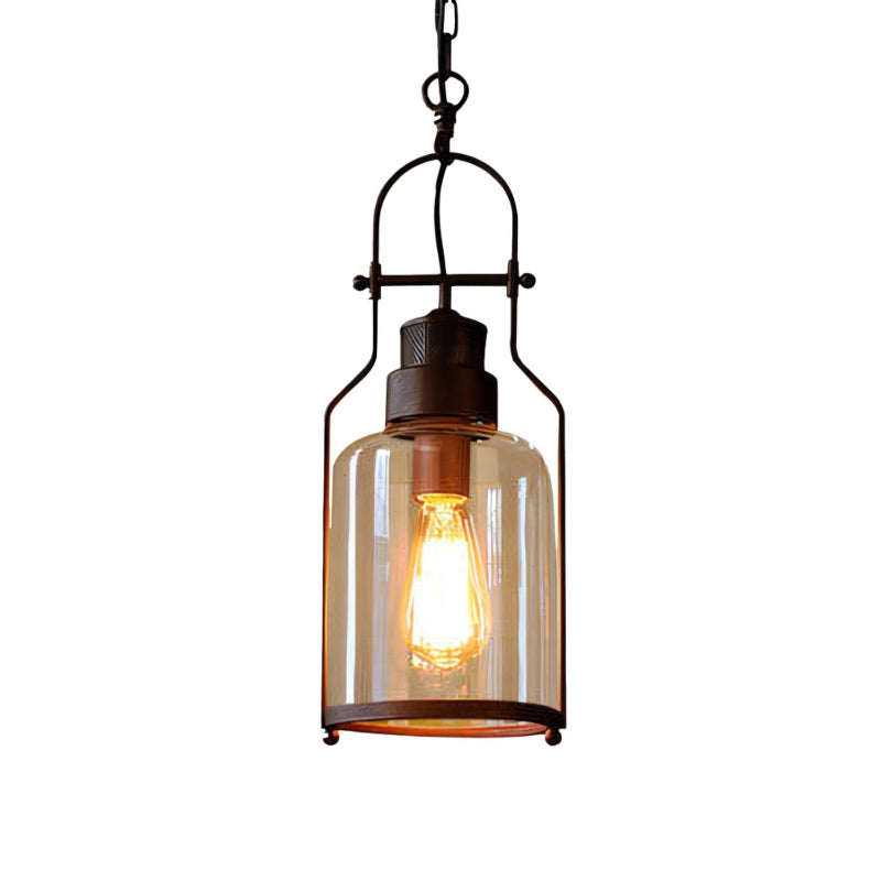 Antikes Eisen im Vintage-Industriestil Pendelleuchte