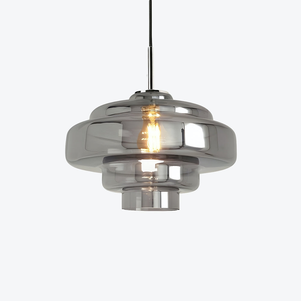 Koloro Millie Glass Pendant Light Modern Retro for Kitchen and Living