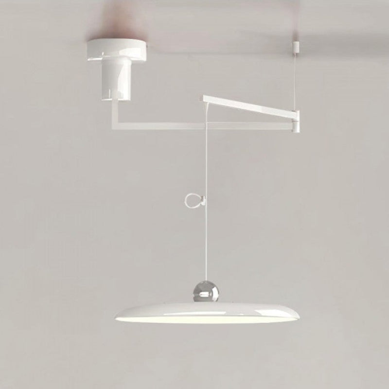 Minimalist Adjustable Swing Arm Pendant Light For Dining Room