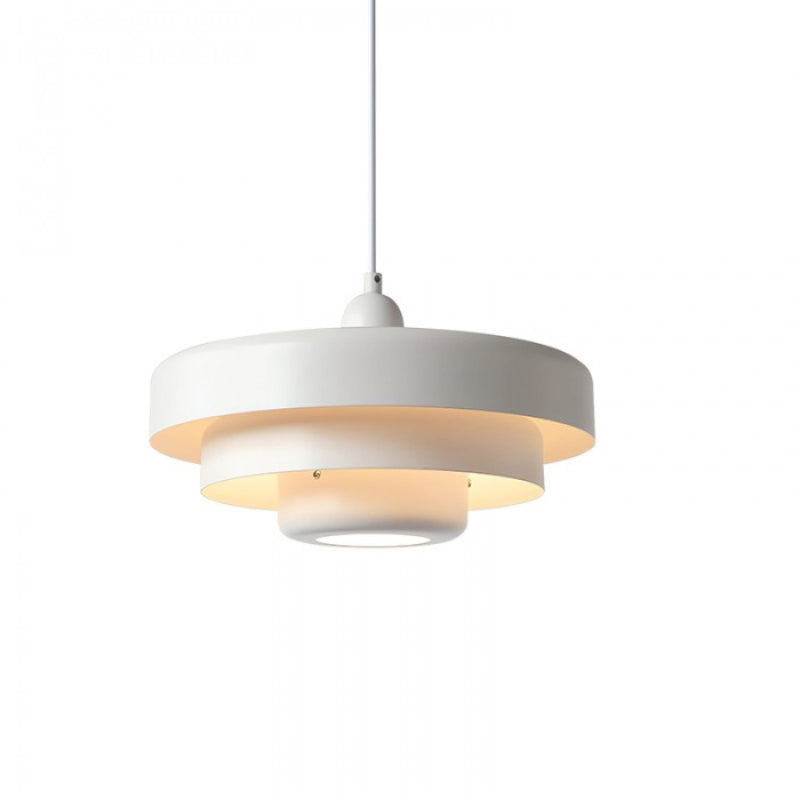 Bauhaus Three-Layer Disc Pendant Light
