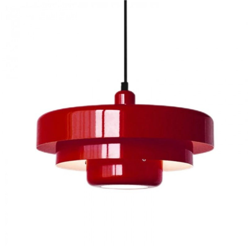 Bauhaus Three-Layer Disc Pendant Light