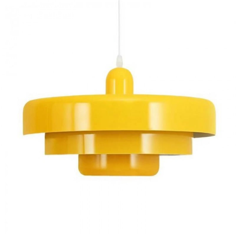 Bauhaus Three-Layer Disc Pendant Light