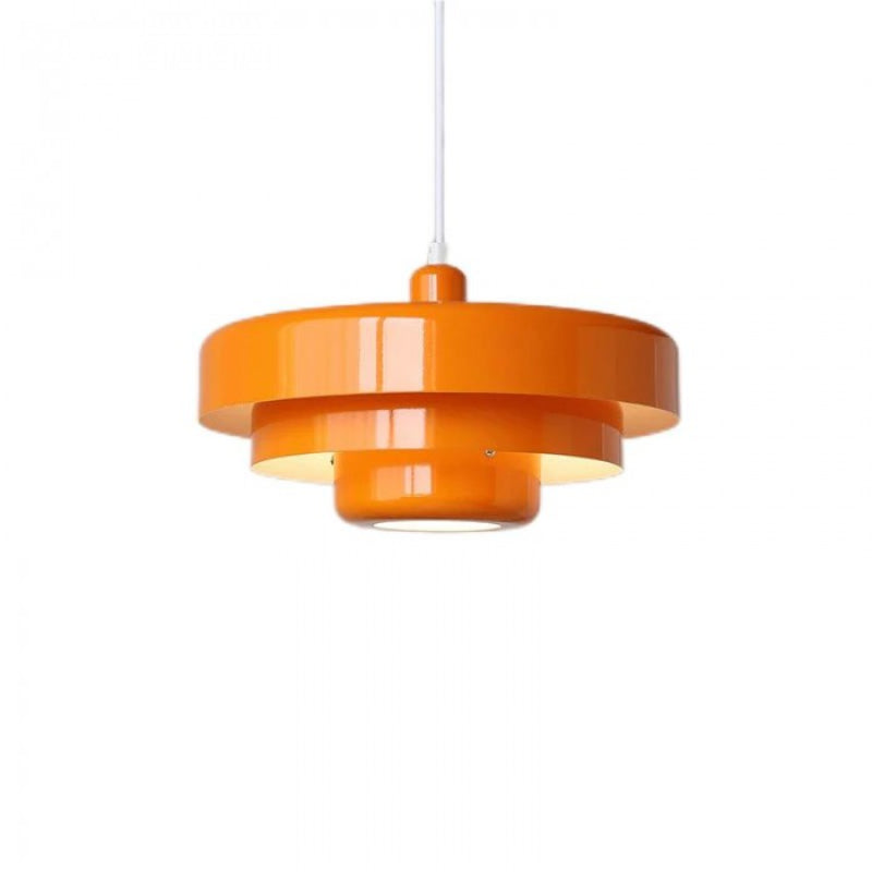 Bauhaus Three-Layer Disc Pendant Light