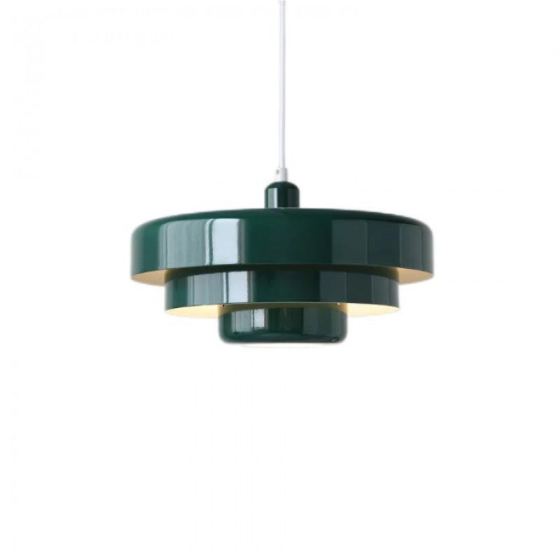 Bauhaus Three-Layer Disc Pendant Light