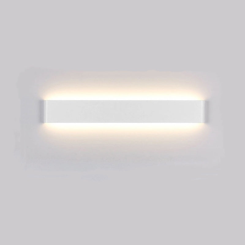 Lineare minimalistische LED-Wandleuchte aus Acryl