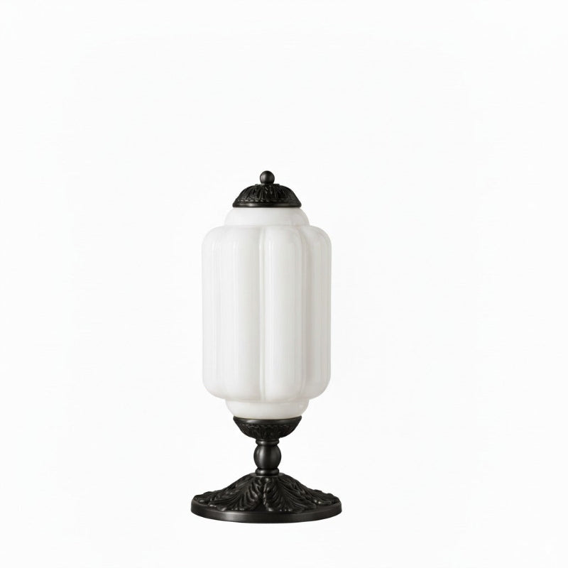 Vintage Milk Glass Eloise Table Lamp