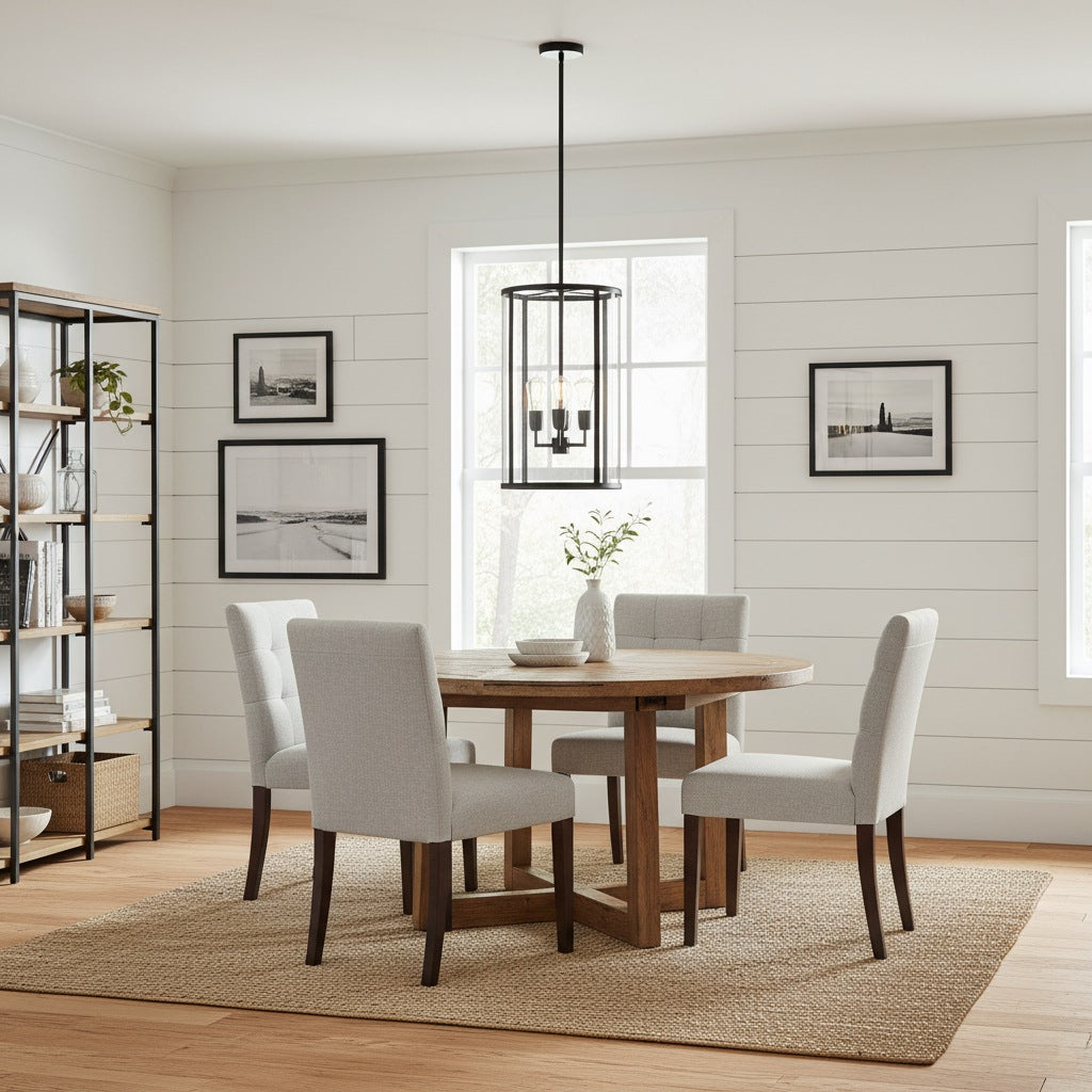 Ferrix Industial Iron Pendant Lamp - Glass Outdoor Lantern Lighting