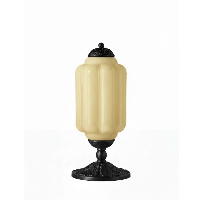 Vintage Milk Glass Eloise Table Lamp