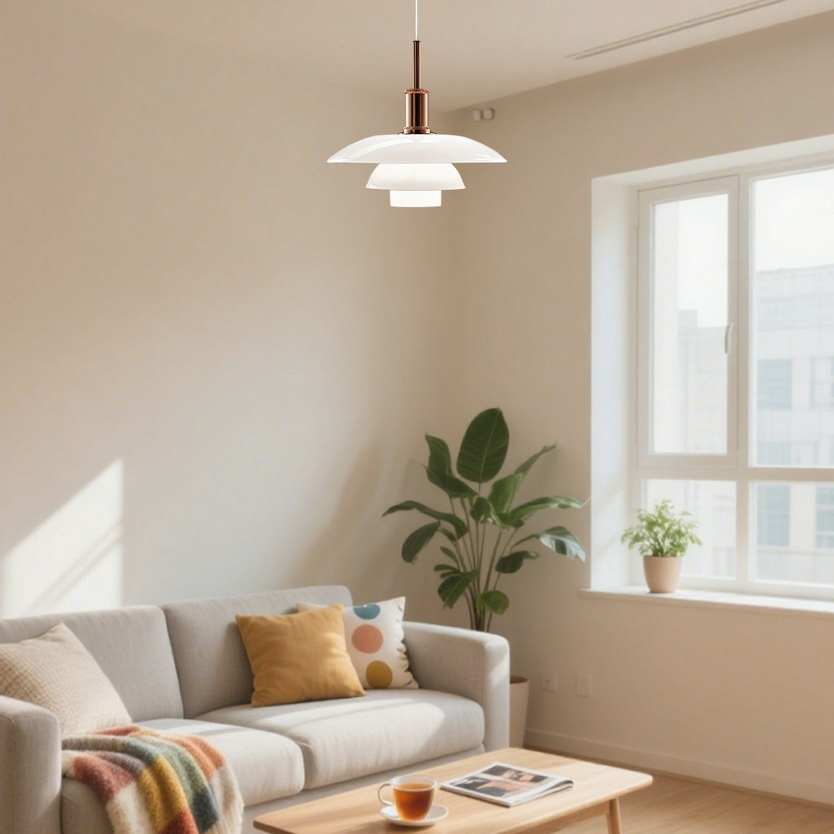 PH 3/2 Pendelleuchte - Metall und Glas Klassisch Lampe für Esszimmer